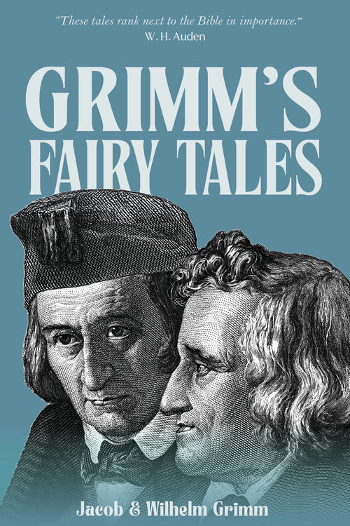 Digital version of Grimm's Fairy Tales eBook by Casa Carlini, featuring classic illustrations from the Brothers Grimm stories.