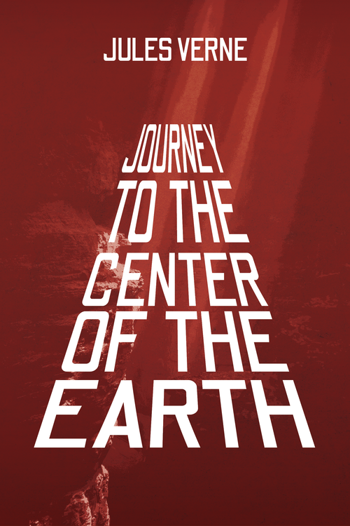 Cover image of Casa Carlini's ebook edition of Journey to the Center of the Earth by Jules Verne, featuring a vintage-inspired design.