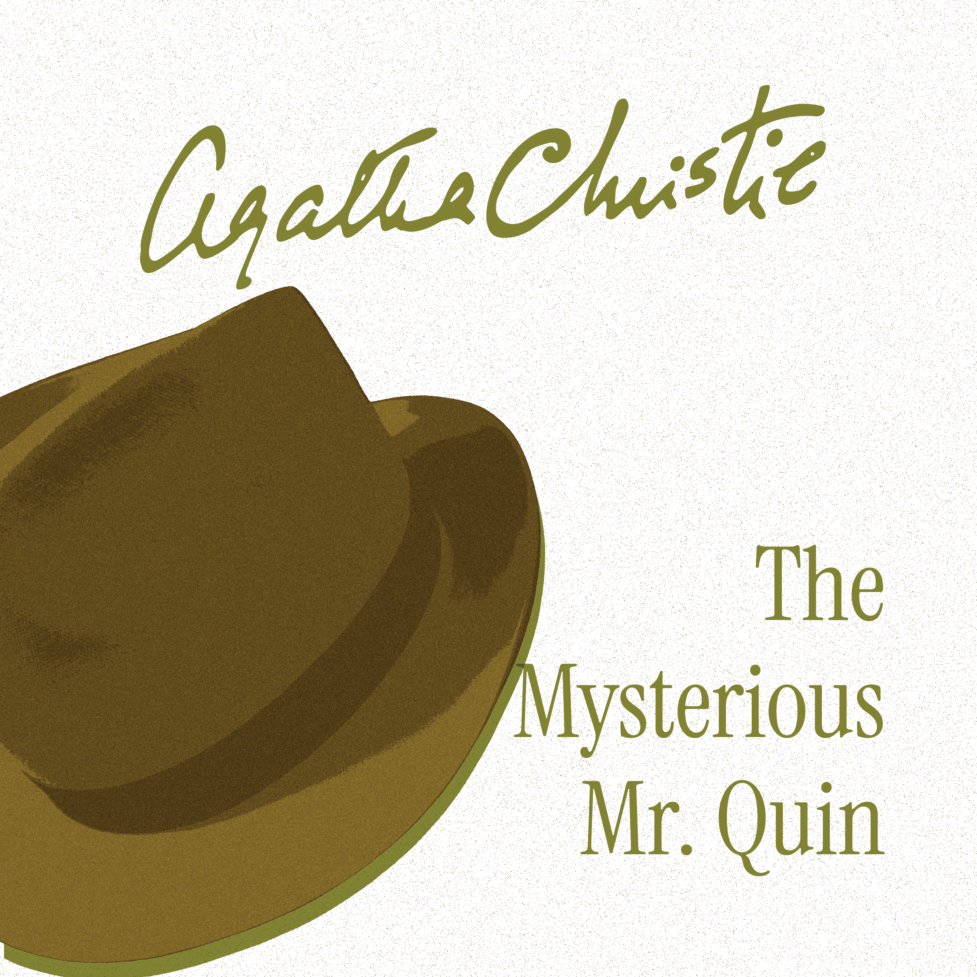 Audiobook cover of "The Mysterious Mr. Quin" by Agatha Christie, featuring vintage artwork and classic mystery design.
