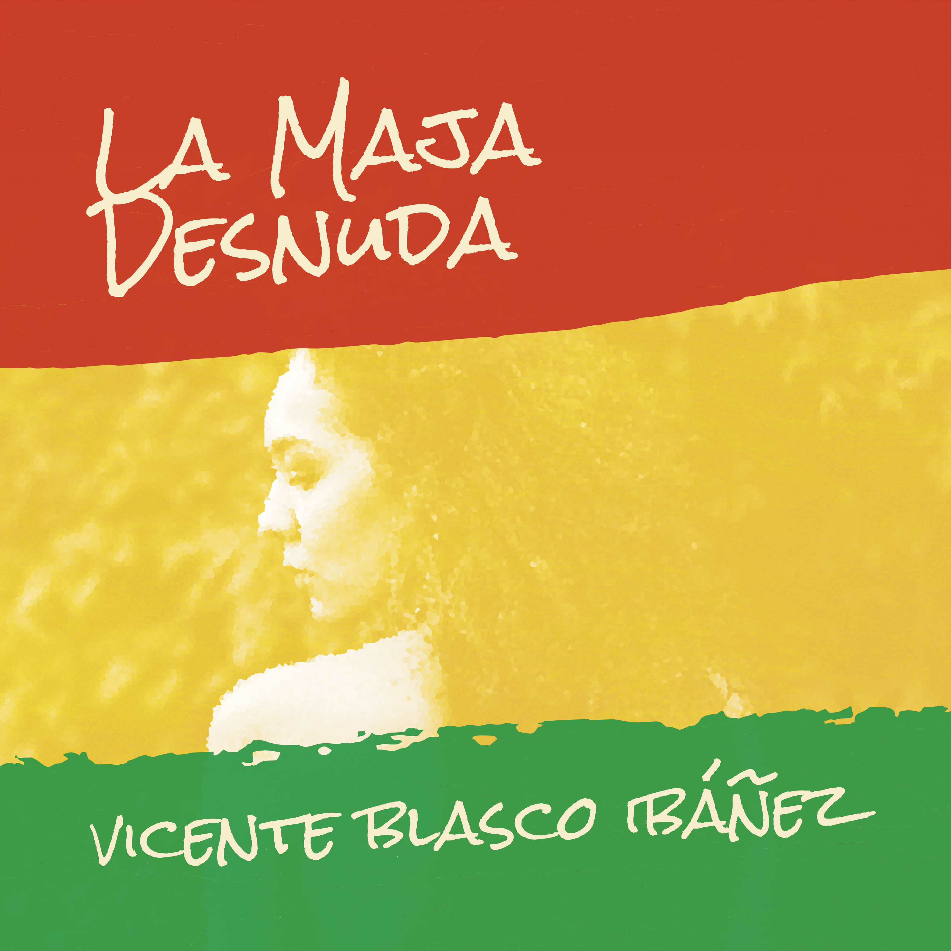Audiobook cover image of "La Maja Desnuda" Spanish edition by Casa Carlini, featuring artwork of a woman on the cover.