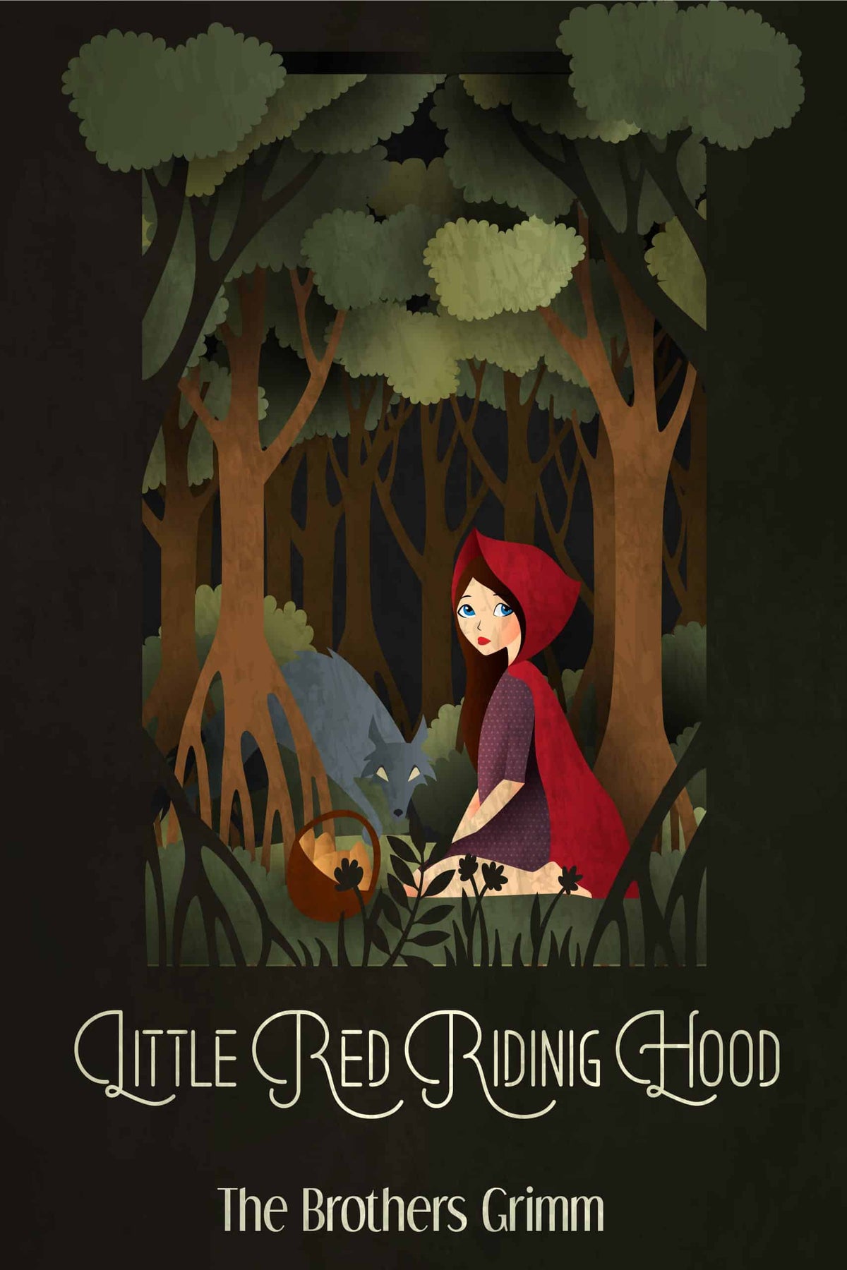 Little Red Riding Hood — Print + Ebook bundle cover
