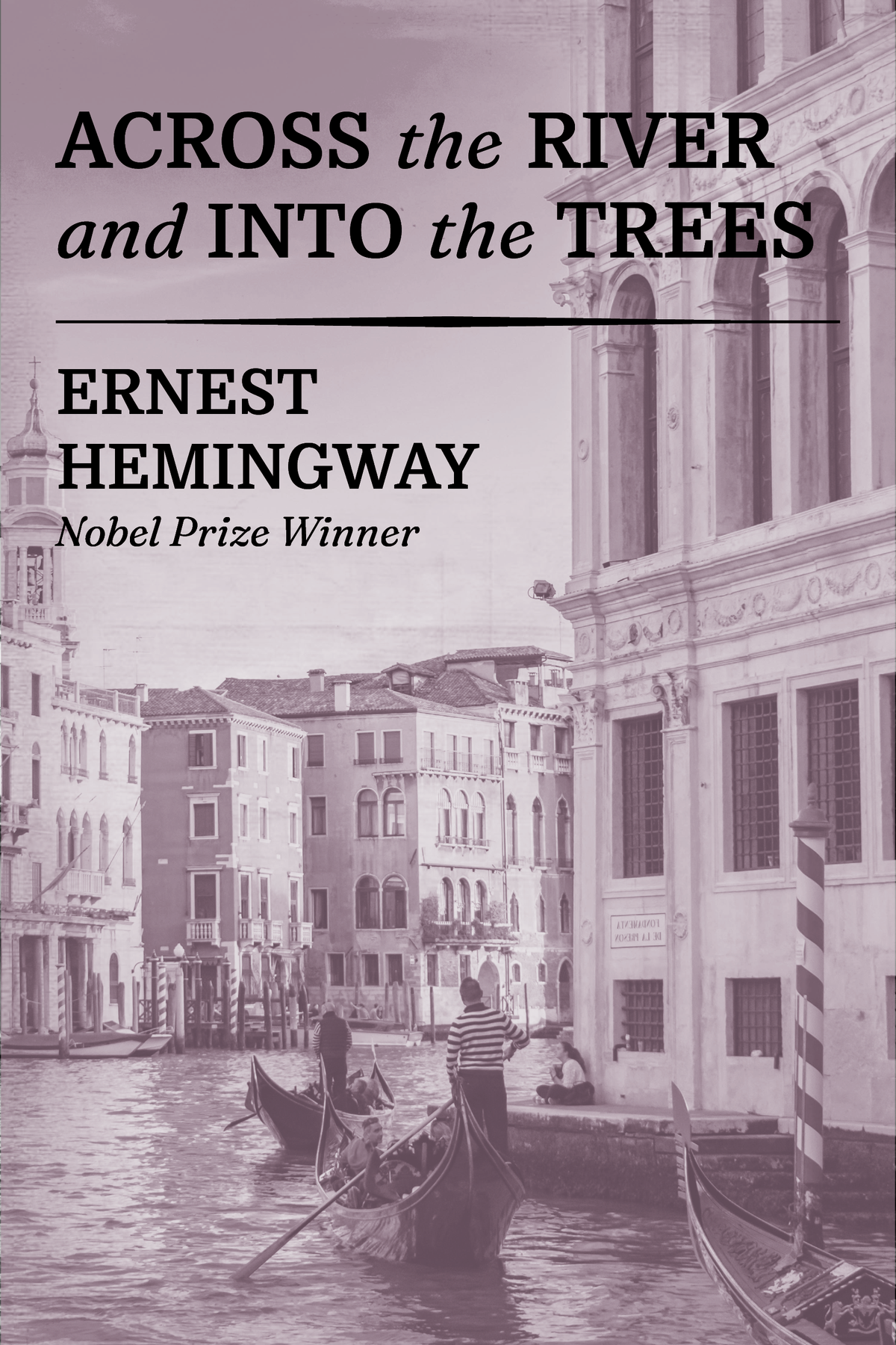 Across the River and into the Trees — Print + Ebook bundle cover