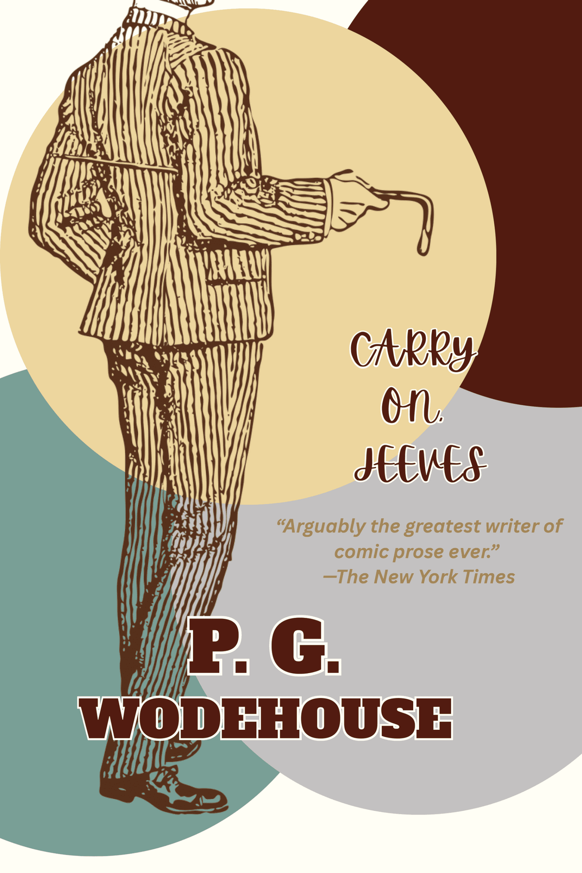 Carry On, Jeeves — Print + Ebook bundle cover