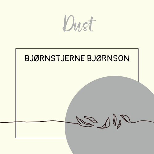 Simple Casa Carlini audiobook cover titled "Dust" featuring a dark, textured background with minimalistic design.