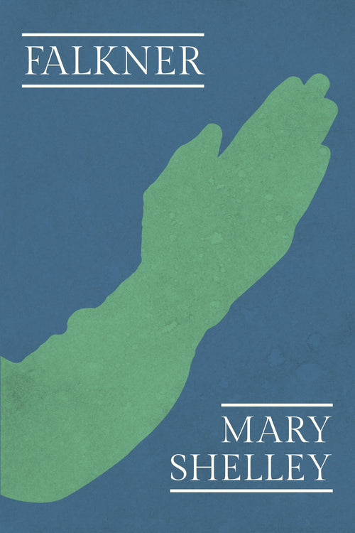 Casa Carlini Falkner audiobook variation cover with simple design and branding, featuring the title and author information.