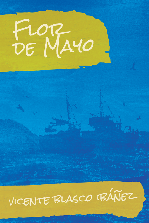 Casa Carlini Flor de Mayo Spanish Edition audiobook cover featuring the book's title and author on a simple background.