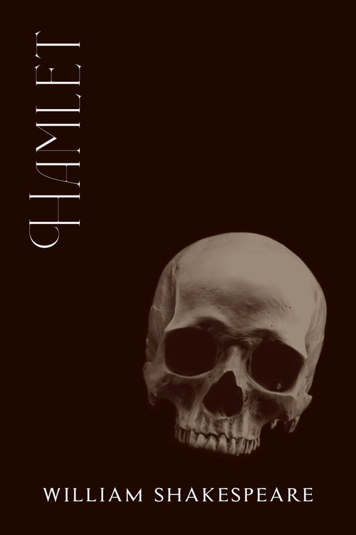 Casa Carlini Hamlet audiobook cover, featuring a simple design and classic Shakespearean theme.