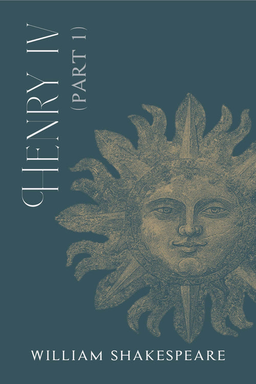 Casa Carlini audiobook of Henry IV, Part 1, variation cover featuring classical artwork and book title design.
