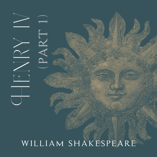 Casa Carlini audiobook cover for Henry IV, Part 1, a classic Shakespeare play, featuring a simple design and historical theme.