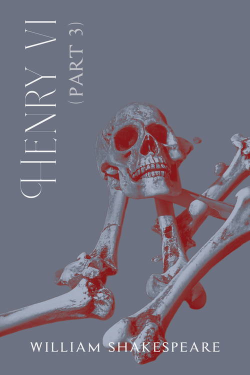 Casa Carlini audiobook cover for Henry VI, Part 3, featuring a simple design with historical themes and classic typography.
