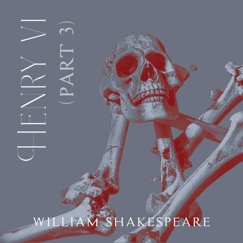 Casa Carlini audiobook of Henry VI, Part 3 variation, featuring a cover with classical artwork and audiobook details.