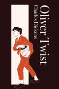 Simple audiobook cover of Oliver Twist by Casa Carlini, featuring a classic book illustration and the title text.