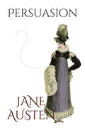 Simple Casa Carlini audiobook cover of Jane Austen's Persuasion, featuring elegant text and classic design elements.