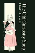 Simple audiobook cover of "The Old Curiosity Shop" by Casa Carlini, featuring classic design and vintage illustration elements.