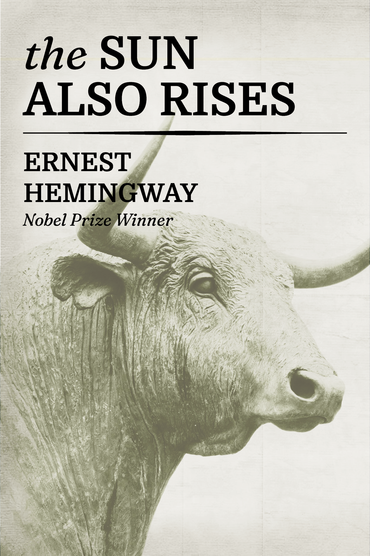 The Sun Also Rises — Print + Ebook bundle cover