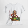 David Hume Unisex Tee – Philosopher Graphic Shirt for Men &amp; Women - White, 2XL
