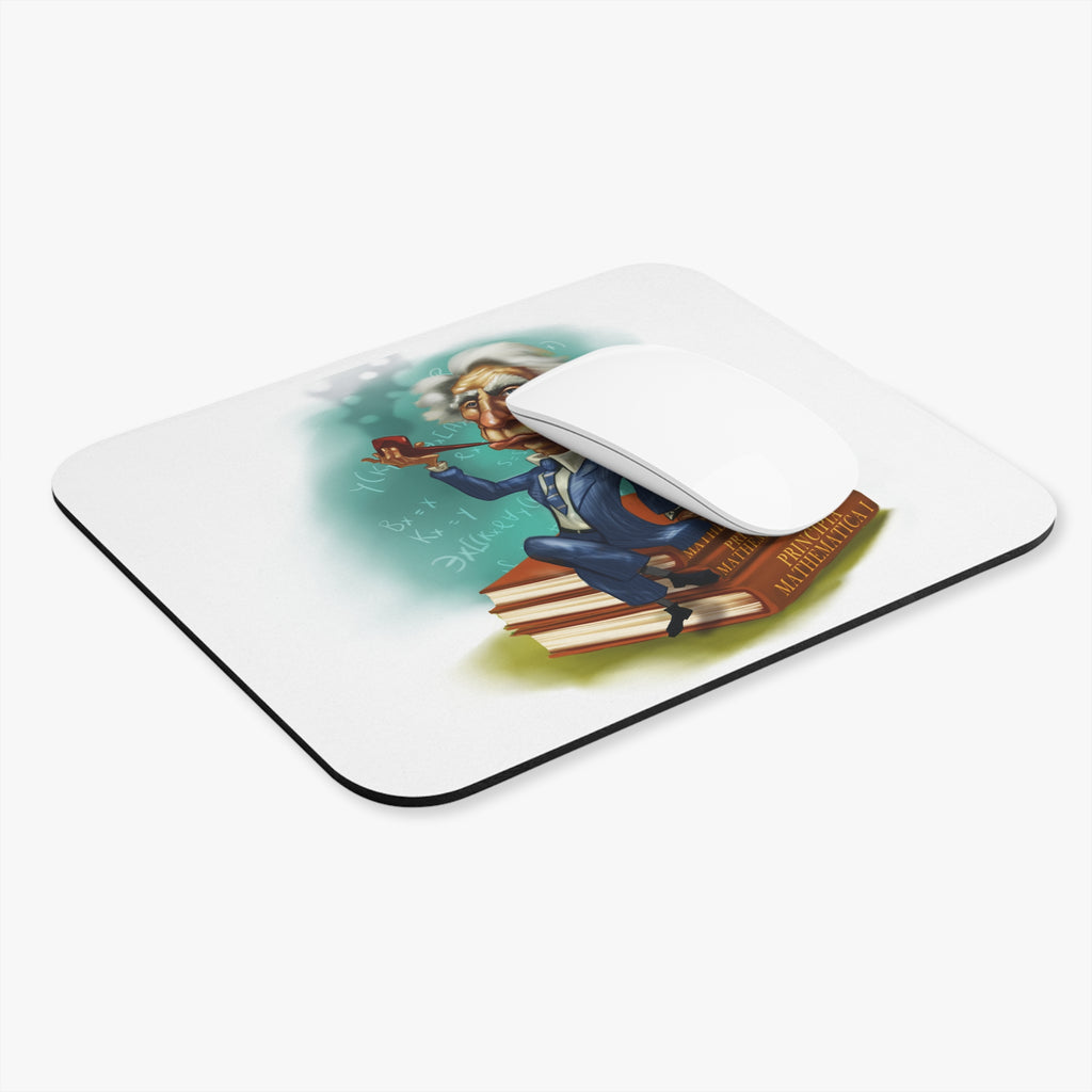 Bertrand Russell-Inspired Mousepad – Style, Comfort, and Logical Genius - 9" × 8", Rectangle