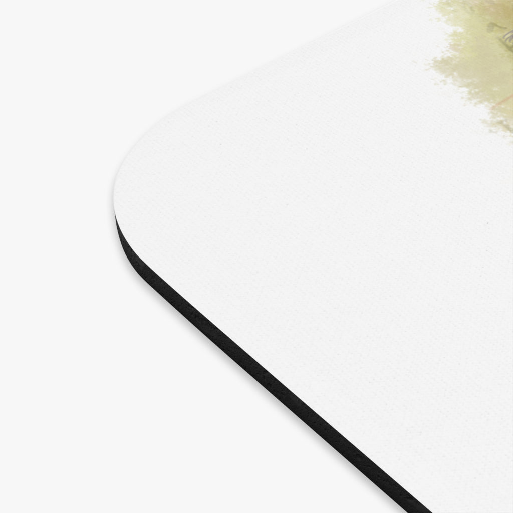 Erwin Schrödinger-Inspired Mousepad – Style, Comfort, and Quantum Genius - 9" × 8", Rectangle