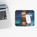 Herman Melville-Inspired Mousepad – Style, Comfort, and Nautical Genius - 9" × 8", Rectangle