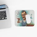 John Steinbeck-Inspired Mousepad – Style, Comfort, and Realist Genius - 9" × 8", Rectangle
