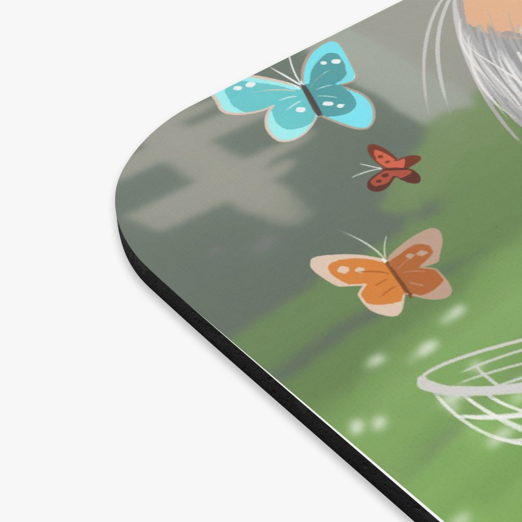 Vladimir Nabokov-Inspired Mousepad – Style, Comfort, and Nabokovian Genius - 9" × 8", Rectangle