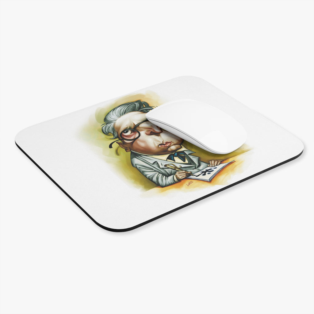 W. B. Yeats-Inspired Mousepad – Style, Comfort, and Poetic Genius - 9" × 8", Rectangle