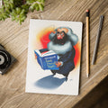 Karl Marx Softcover Journal — Illustrated Retro Portrait Notebook for Writers & Gifts