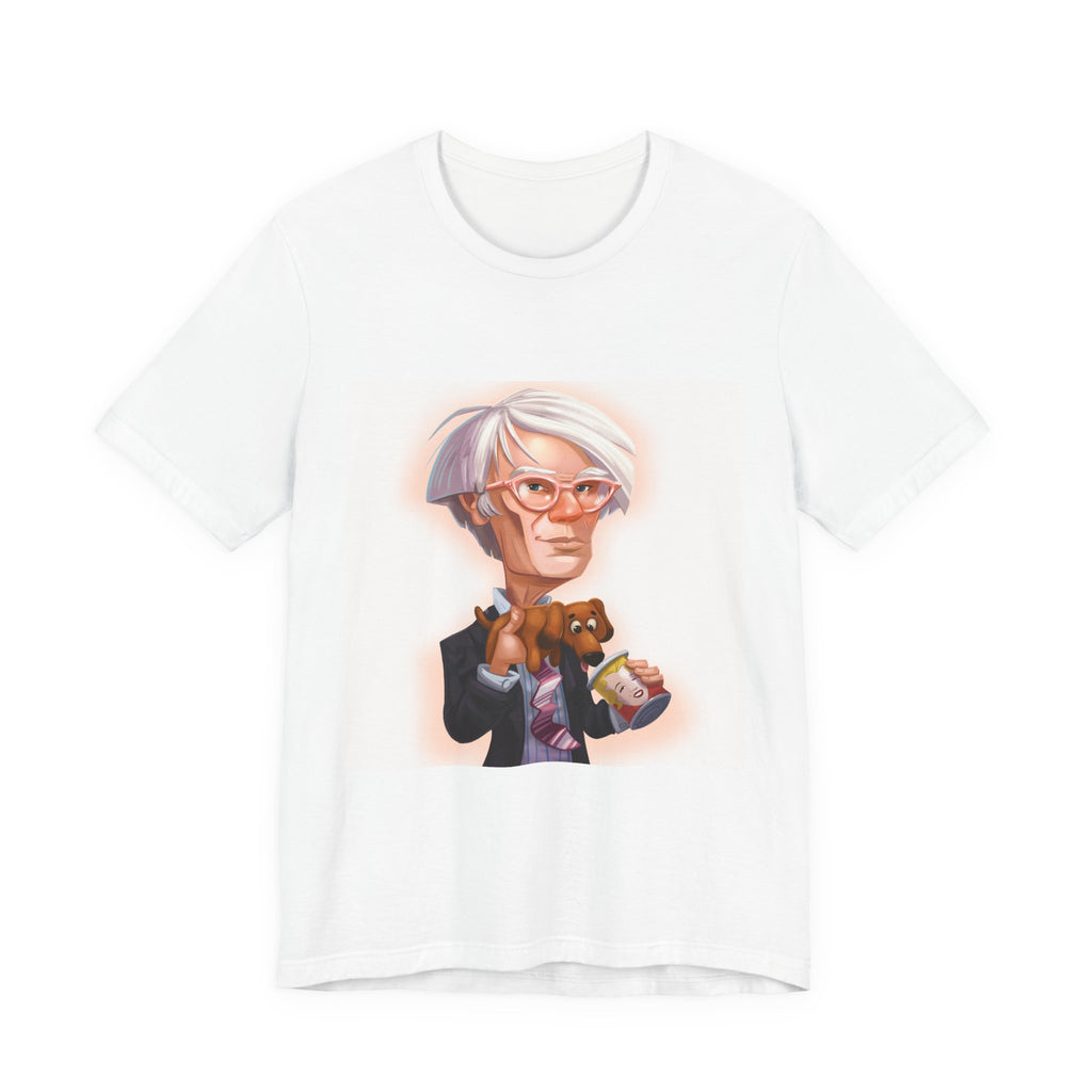 Andy Warhol Unisex Tee - American Pop Artist & Cultural Icon Lightweight T-Shirt