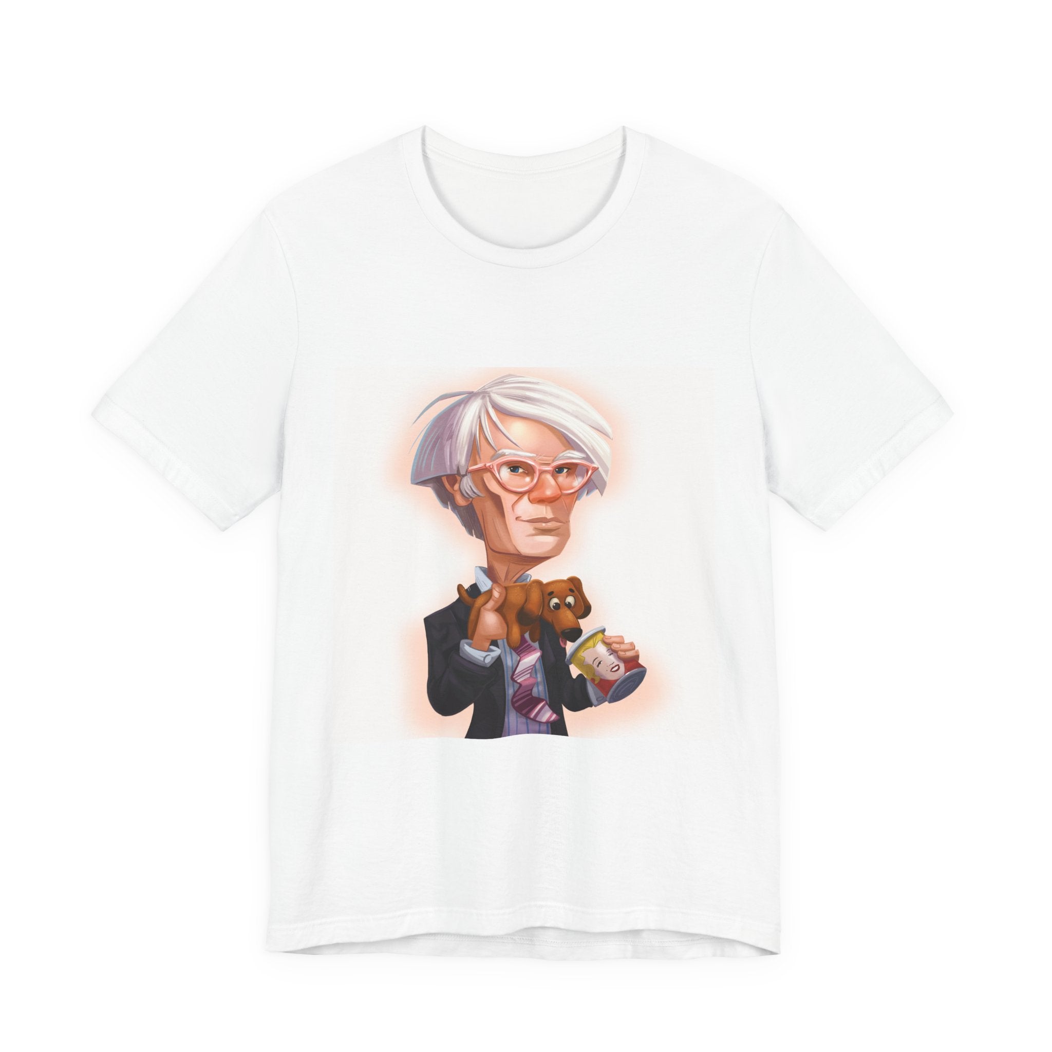 Andy Warhol Unisex Tee - American Pop Artist & Cultural Icon Lightweight T-Shirt