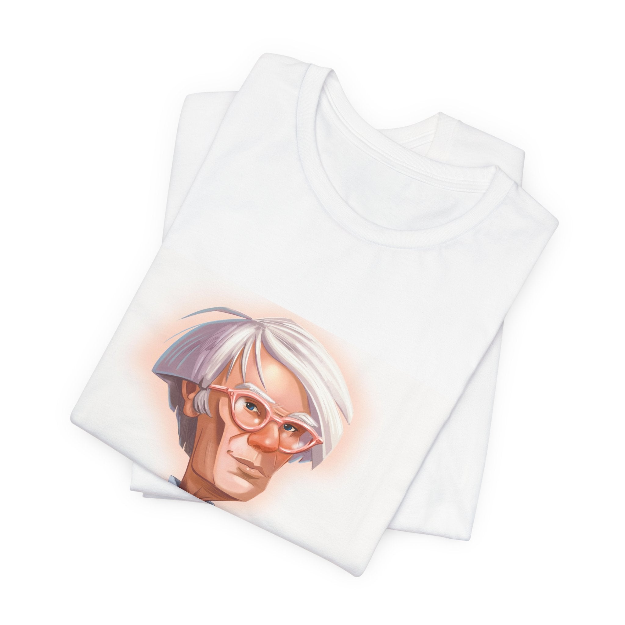 Andy Warhol Unisex Tee - American Pop Artist & Cultural Icon Lightweight T-Shirt