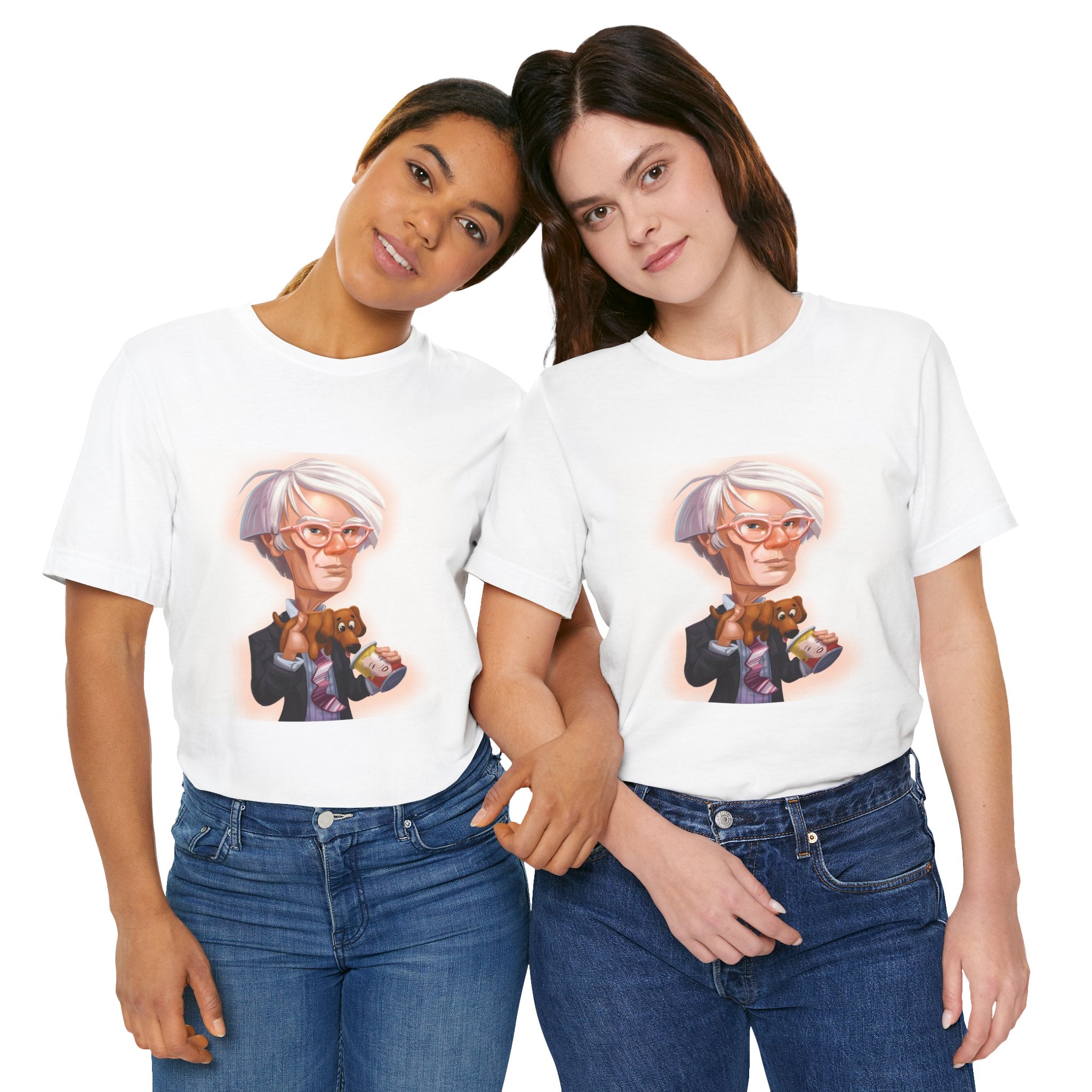 Andy Warhol Unisex Tee - American Pop Artist & Cultural Icon Lightweight T-Shirt