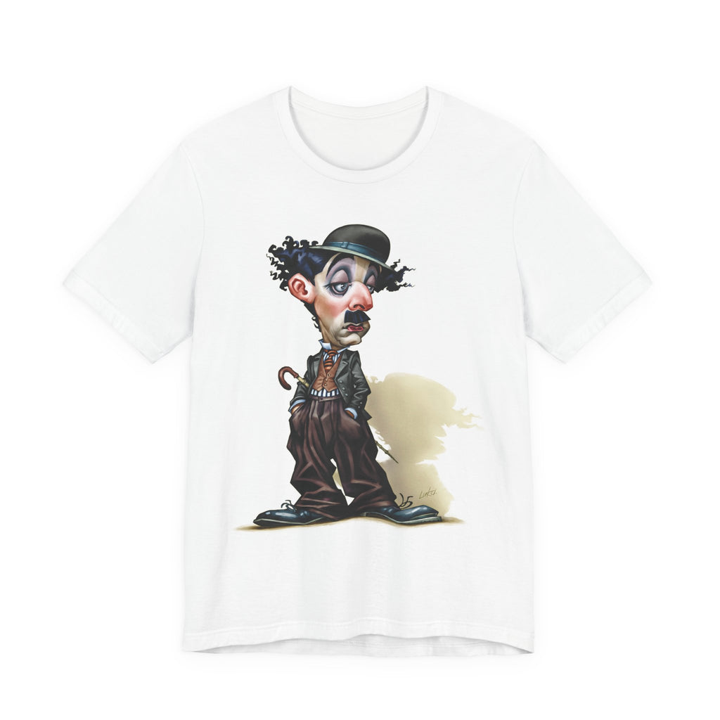 Charlie Chaplin Unisex Tee - English Comic Actor & Silent Film Icon Lightweight T-Shirt