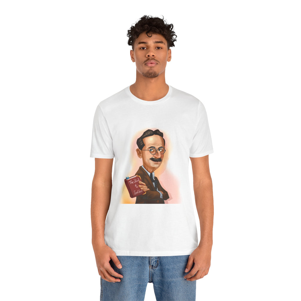 Friedrich Hayek Unisex Tee - Austrian Economist & Free-Market Icon Lightweight T-Shirt