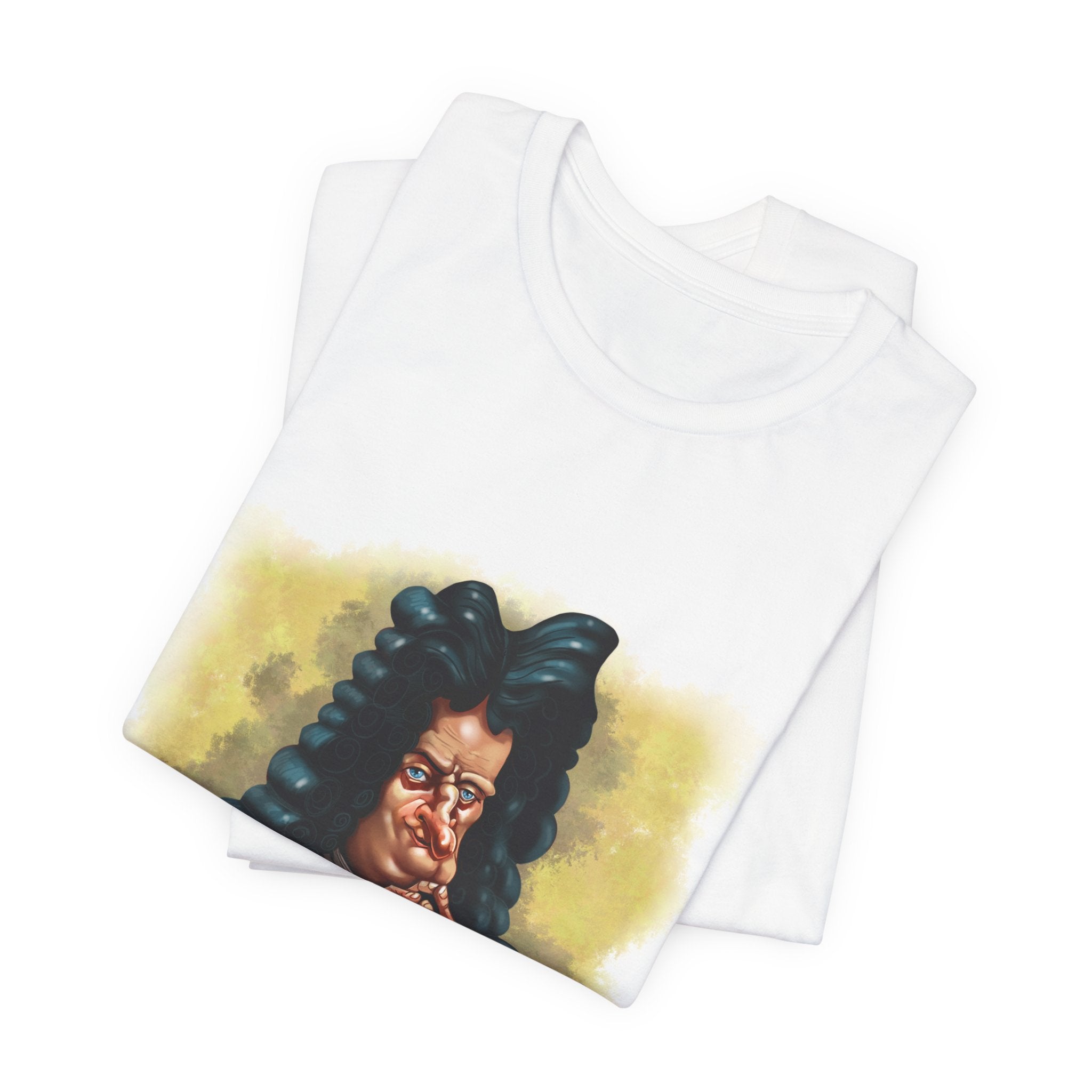 Gottfried Leibniz Unisex Tee - German Philosopher & Mathematical Genius Icon Lightweight T-Shirt