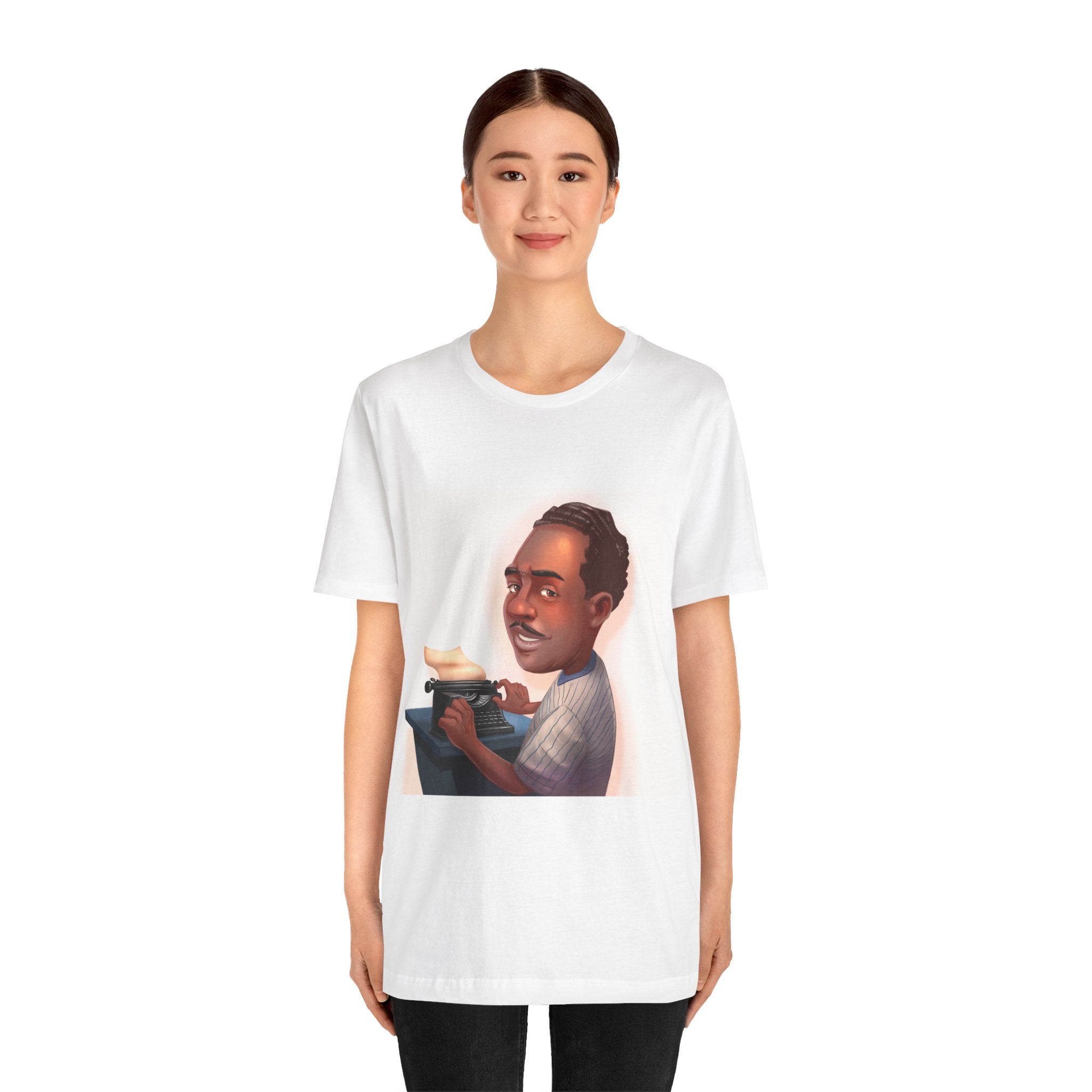 Langston Hughes Unisex Tee - American Poet & Harlem Renaissance Icon Lightweight T-Shirt