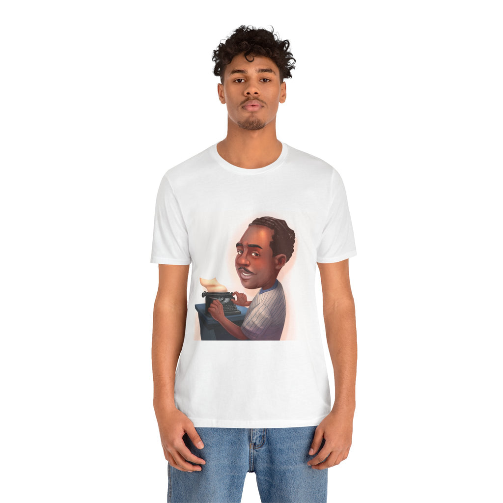 Langston Hughes Unisex Tee - American Poet & Harlem Renaissance Icon Lightweight T-Shirt