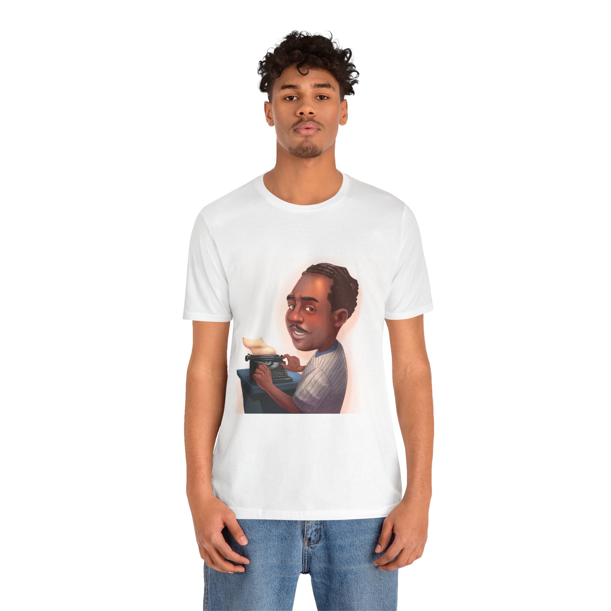 Langston Hughes Unisex Tee - American Poet & Harlem Renaissance Icon Lightweight T-Shirt