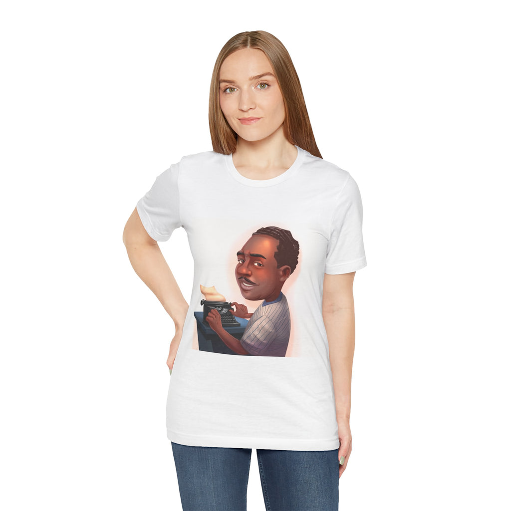 Langston Hughes Unisex Tee - American Poet & Harlem Renaissance Icon Lightweight T-Shirt