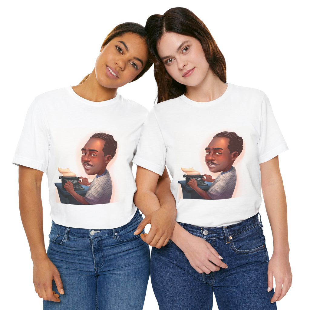 Langston Hughes Unisex Tee - American Poet & Harlem Renaissance Icon Lightweight T-Shirt