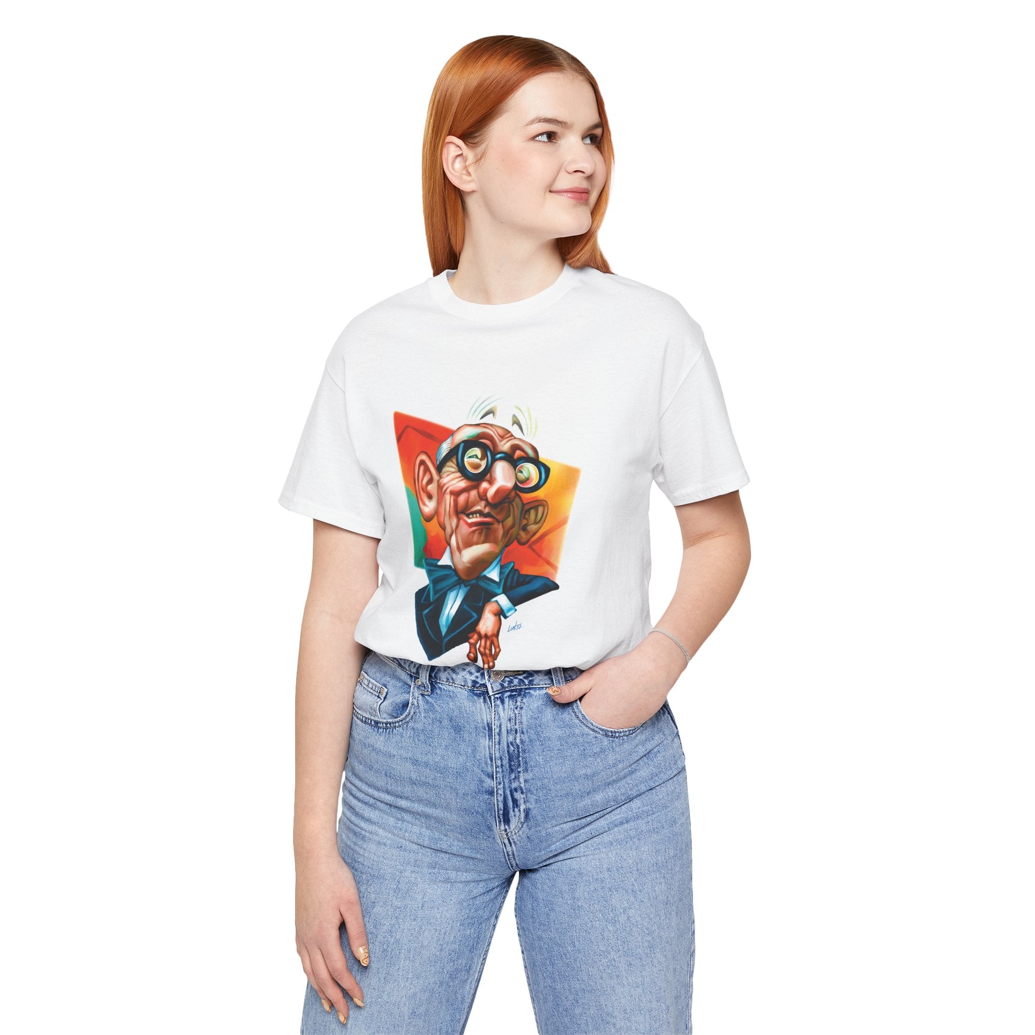 Le Corbusier Unisex Tee - Swiss-French Architect & Modernist Icon Lightweight T-Shirt