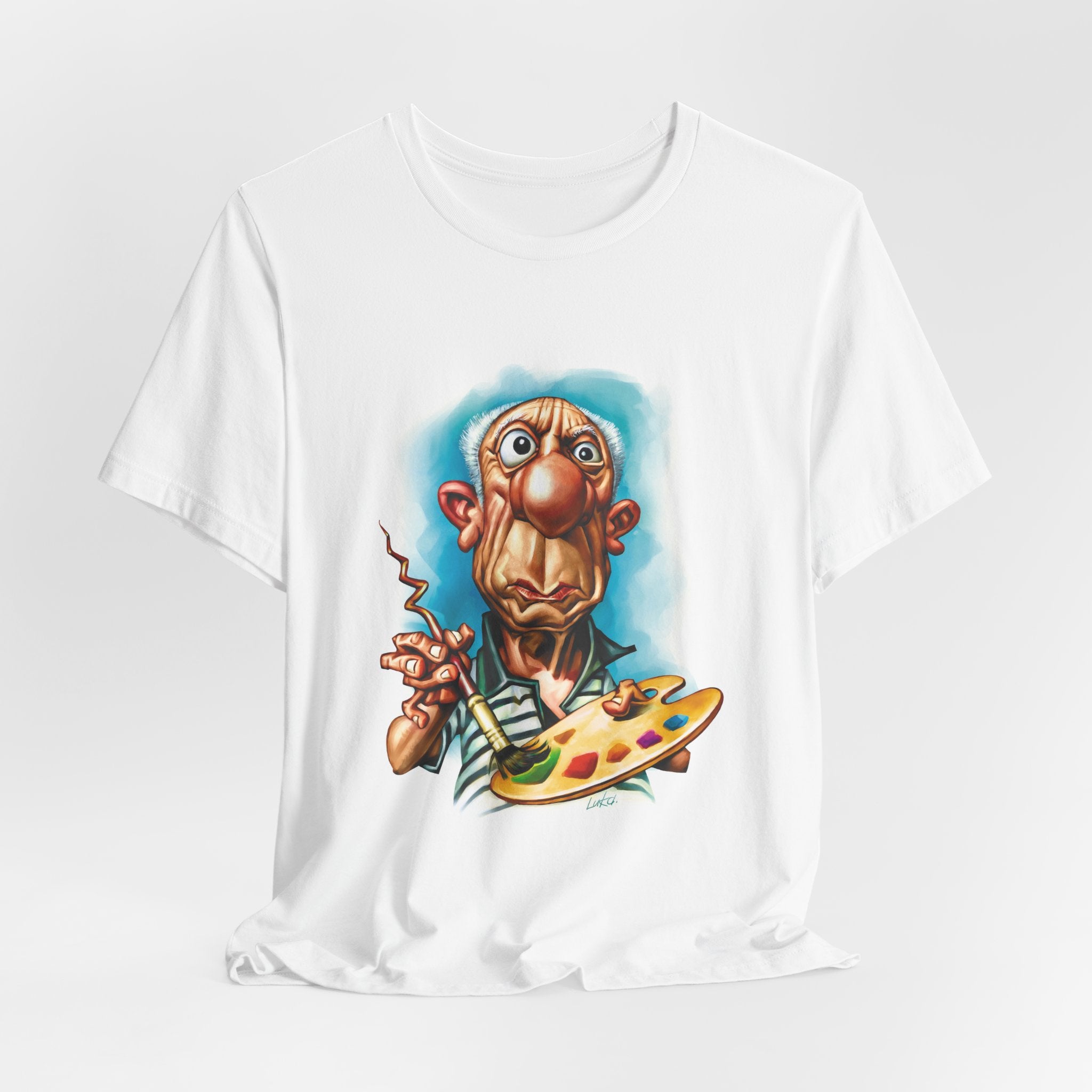 Pablo Picasso Unisex Tee - Spanish Artist & Modernist Icon Lightweight T-Shirt