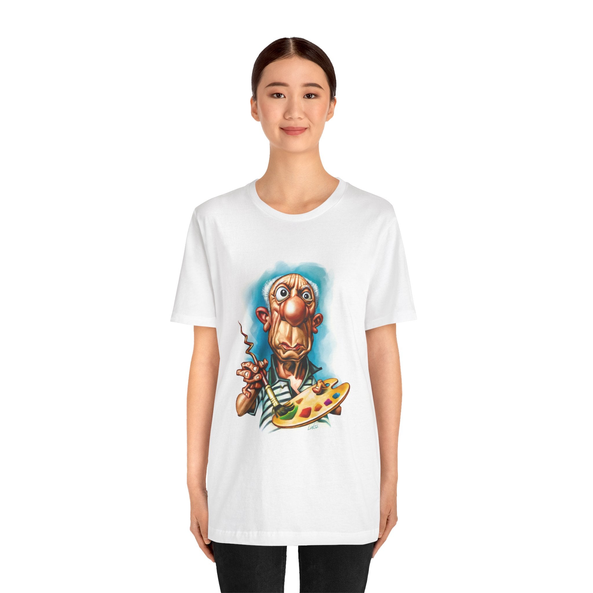 Pablo Picasso Unisex Tee - Spanish Artist & Modernist Icon Lightweight T-Shirt