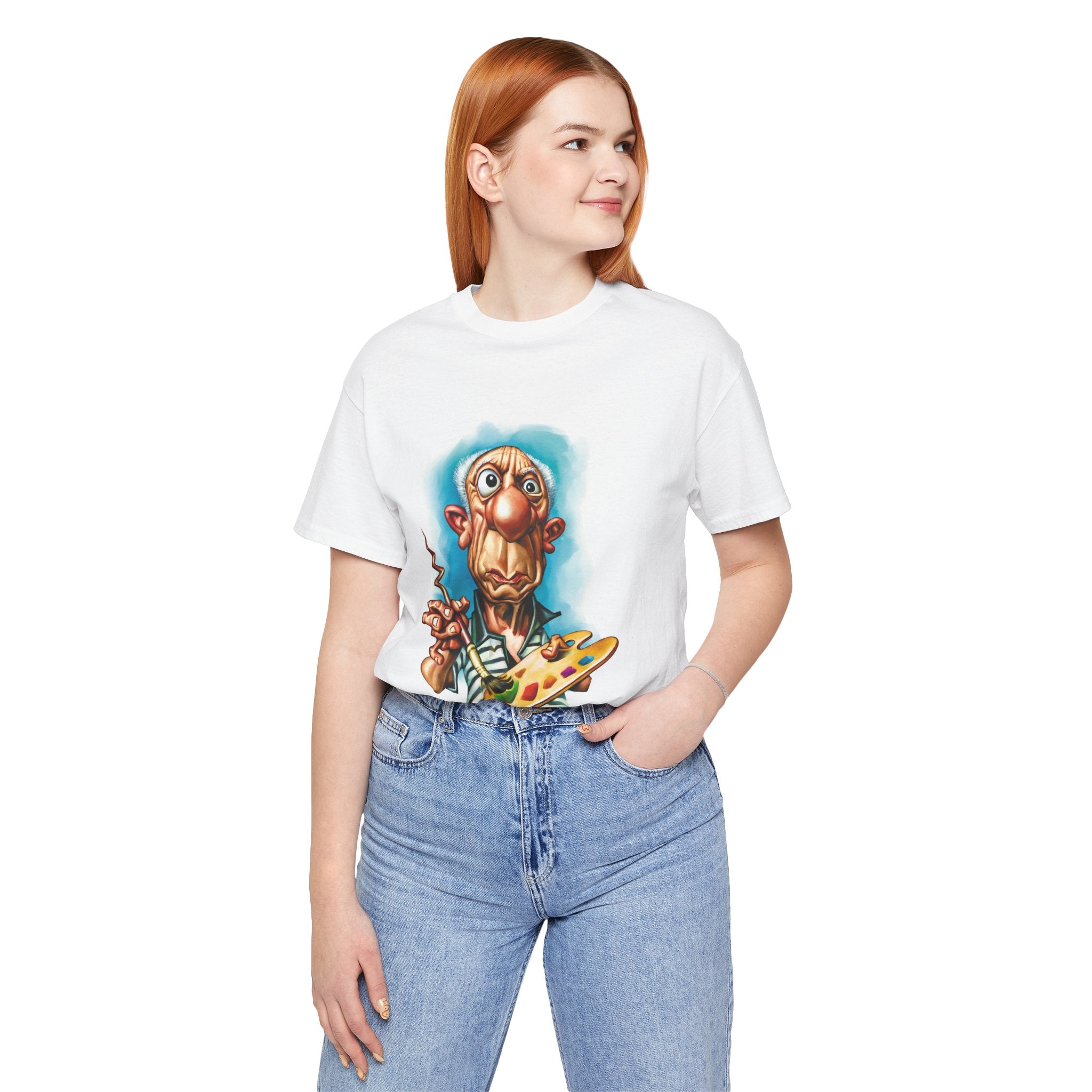 Pablo Picasso Unisex Tee - Spanish Artist & Modernist Icon Lightweight T-Shirt