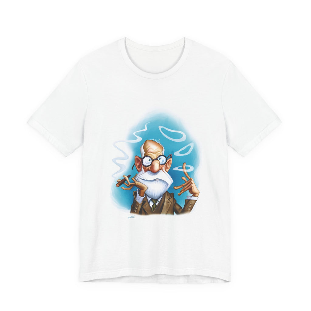 Sigmund Freud Unisex Tee - Austrian Psychoanalyst & Father of Modern Psychology Lightweight T-Shirt